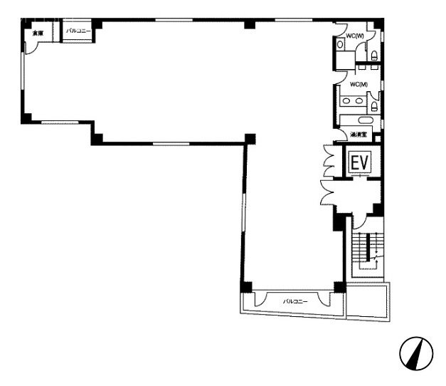 日本橋BSビル4F 間取り図