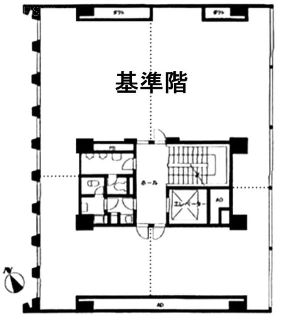 銀座美術家会館302 間取り図