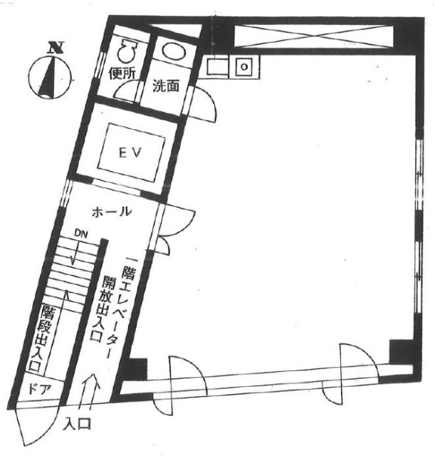 松屋ビル4F 間取り図
