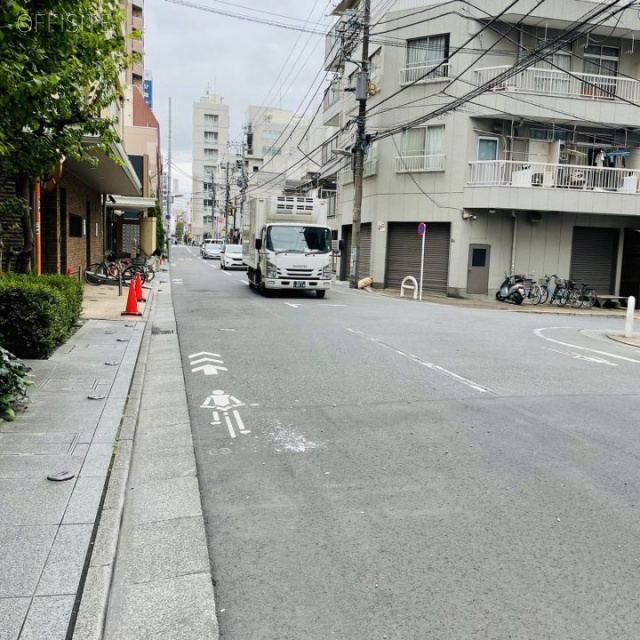 亀戸トーセイビルⅡ ビル前面道路