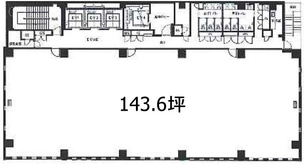 出版クラブビル10F 間取り図