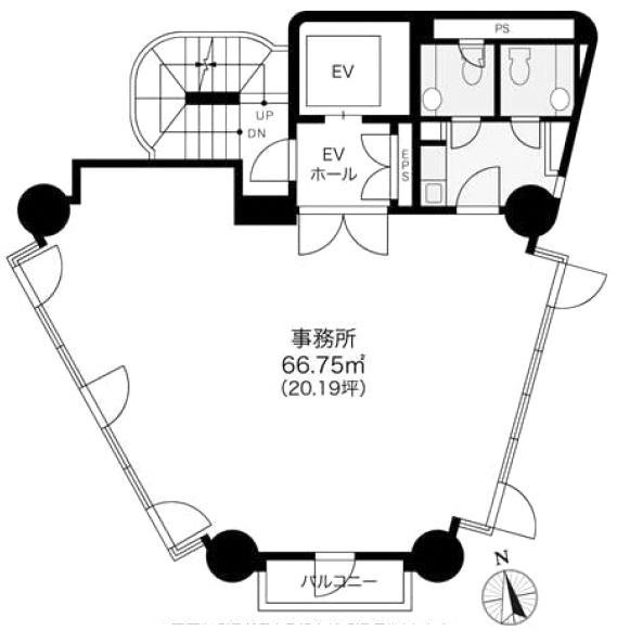 VORT麻布十番7F 間取り図