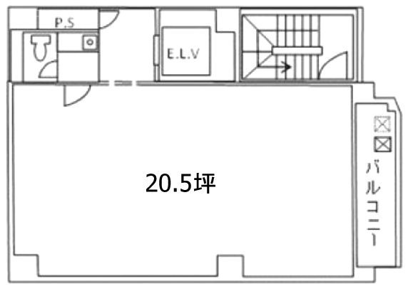 ウィンド恵比寿8F 間取り図