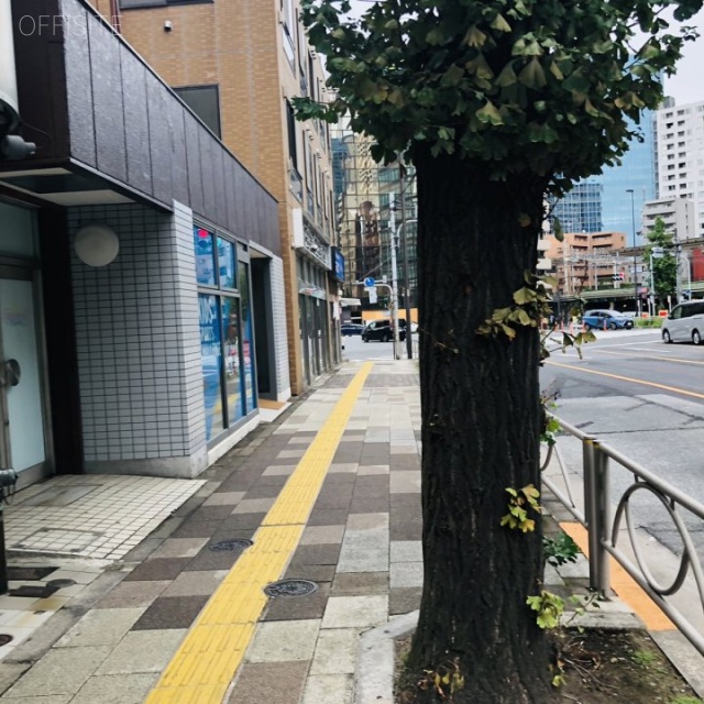 尾家(オカ)ビル ビル前面道路