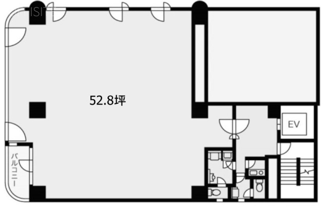 ヨシクニ駒形ビル4F 間取り図