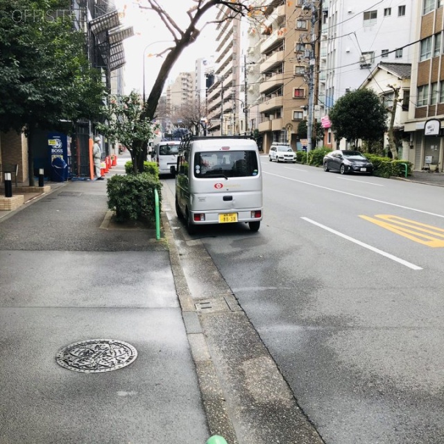 大塚橋義ビル ビル前面道路