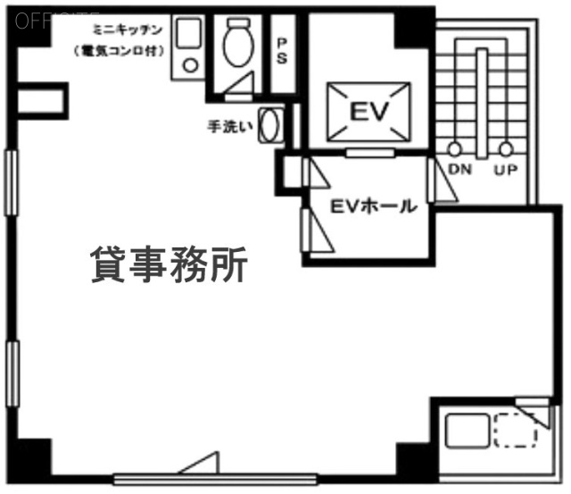 アクセスキクヤ3F 間取り図