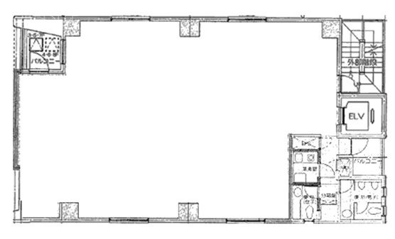 虎ノ門東宝ビル7F 間取り図