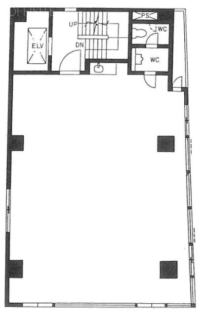 朝倉ビル4F 間取り図