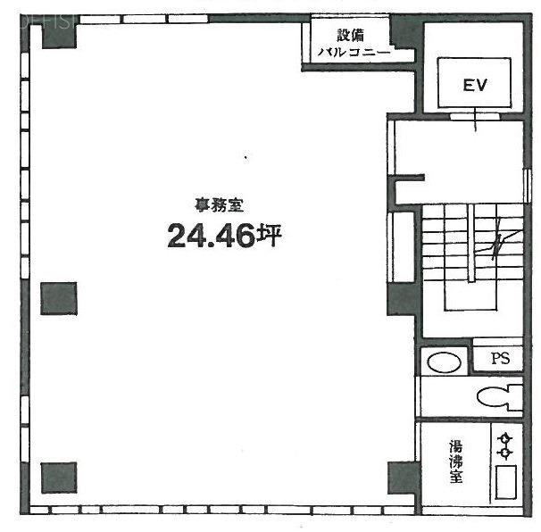 ブックスビル2F 間取り図