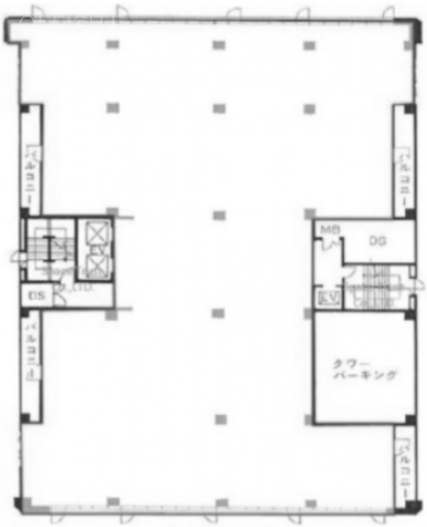 赤坂月世界ビル204 間取り図