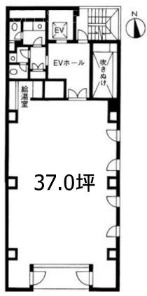 栄信ビル3F 間取り図