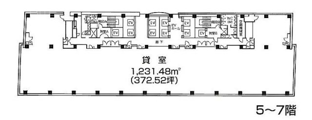 恵比寿ネオナート4F 間取り図