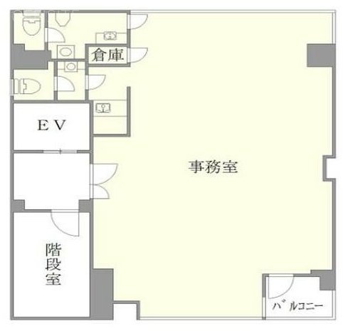 CHIYODAビル3F 間取り図