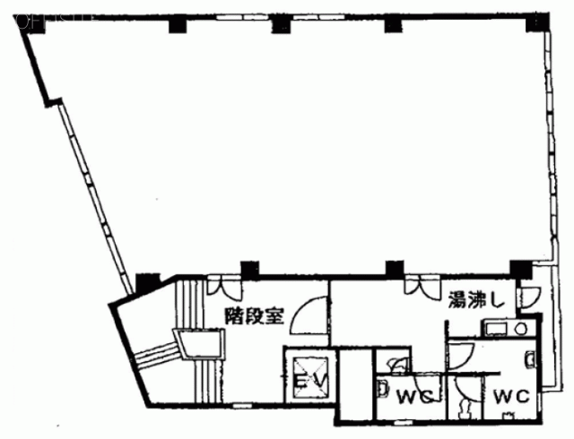 住吉町太田ビル7F 間取り図