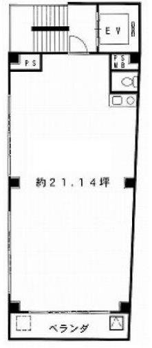 アージョⅠ3F 間取り図