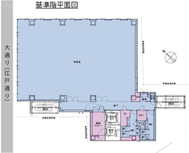 S-GATE FIT日本橋馬喰町6F 間取り図