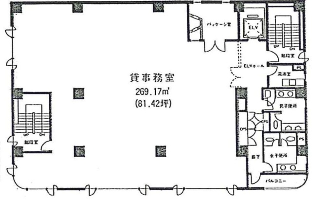 アスカビル4F 間取り図