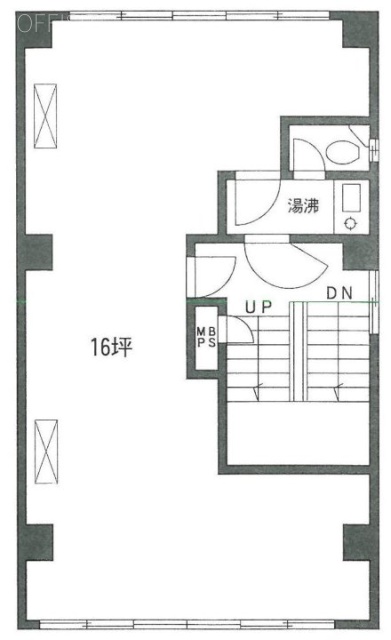 永福屋ビル3F 間取り図