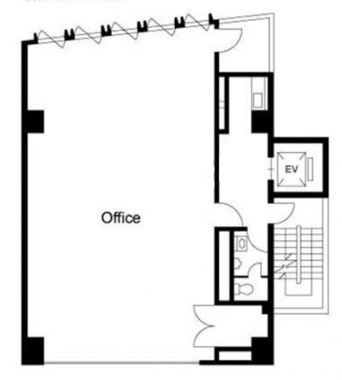 アドバンテック南青山ビル3F 間取り図