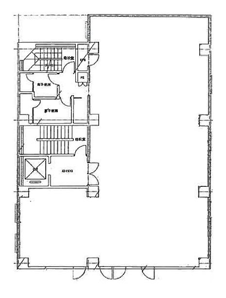 YCC高輪ビル6F 間取り図