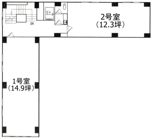 和田ビル本館402 間取り図