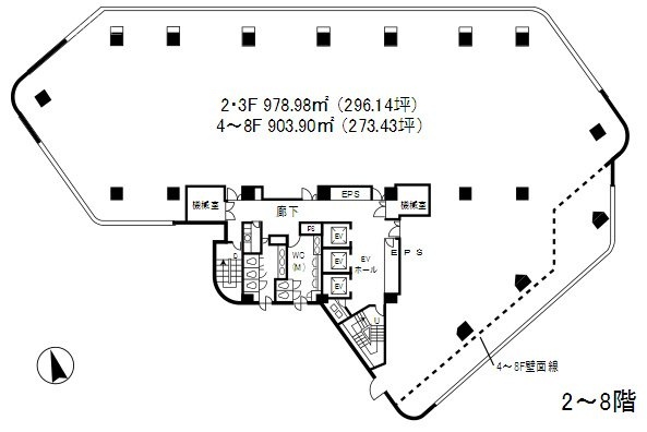 大塚トーセイビルⅡD 間取り図