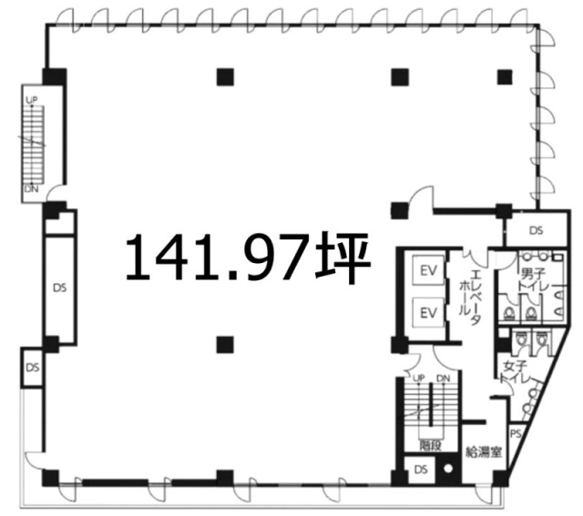 三栄ビル別館3F 間取り図