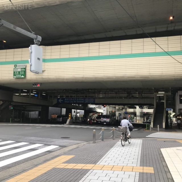 セイラン水天宮前 ビル前面道路