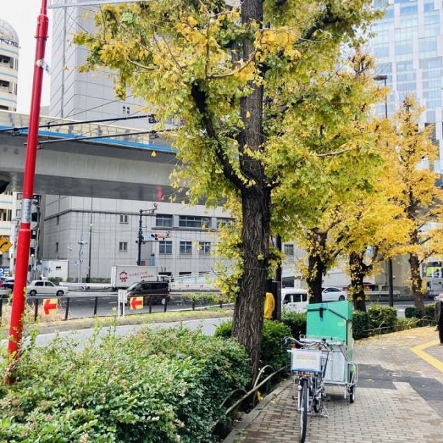 渋谷東口ビル(TKPガーデンシティ渋谷) ビル前面道路