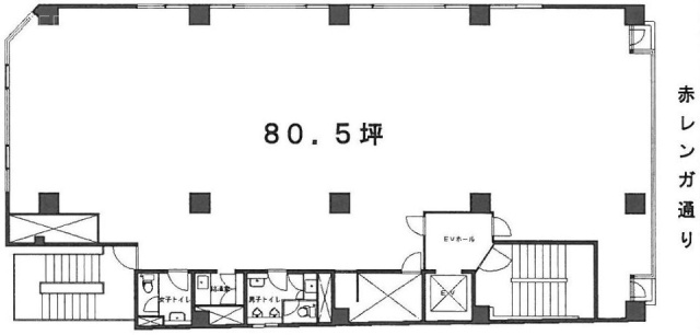 川辺ビル3F 間取り図
