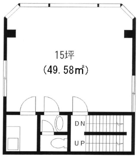 高根ビル4F 間取り図