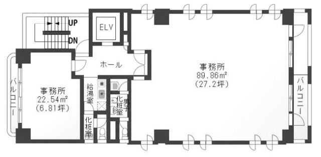 シティ日暮里4F 間取り図