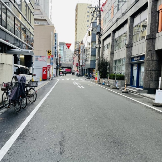 車坂増田ビル 前面道路