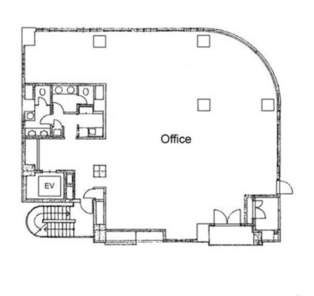第三共立ビル8F 間取り図