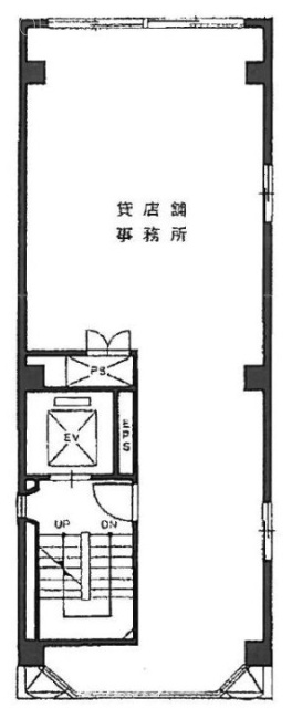 赤坂ファイブビル4F 間取り図