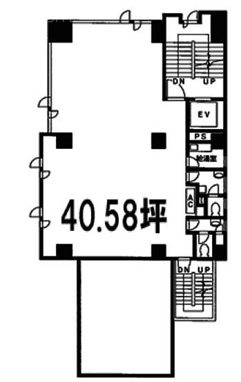 丸正ビル5F 間取り図