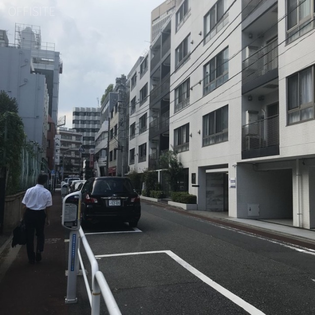 カスタリアお茶の水 ビル前面道路