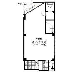 R.core西池袋6F 間取り図