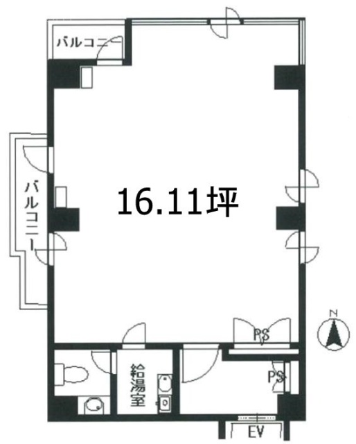 ZENFUビル4F 間取り図