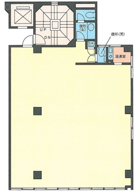 ヨシミツビル5F 間取り図