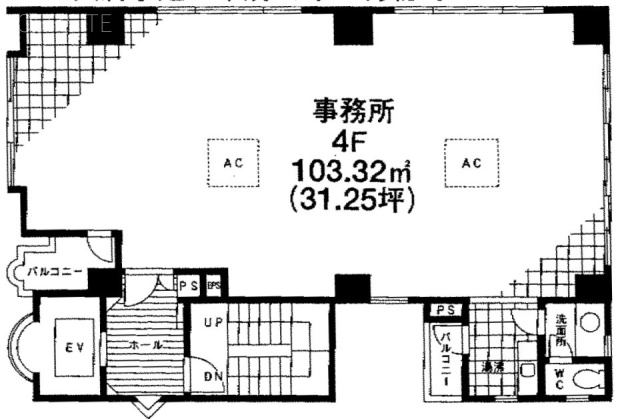 ウエスト1ビル501 間取り図