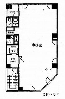 野口ビル3F 間取り図