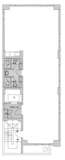 新大友ビル6F 間取り図