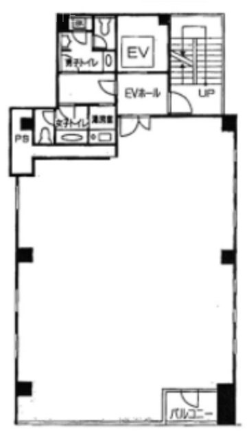 AD神田東口ビル4F 間取り図