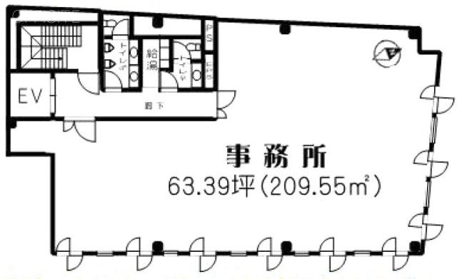 HIビル2F 間取り図