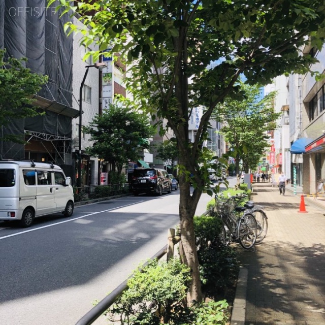 千代田ビル ビル前面道路