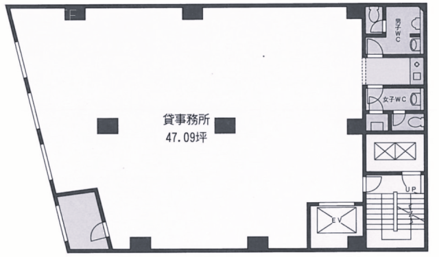 スギタビル2F 間取り図