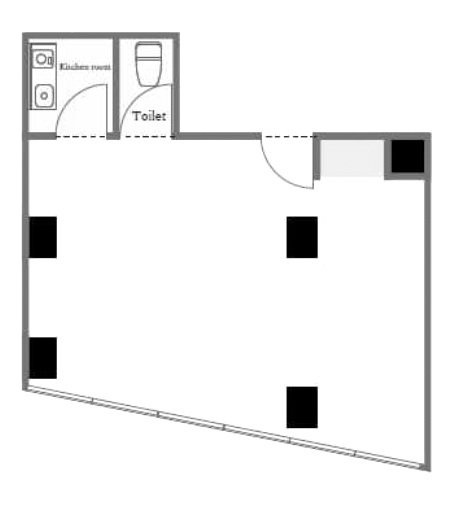 岡本ビル3F 間取り図