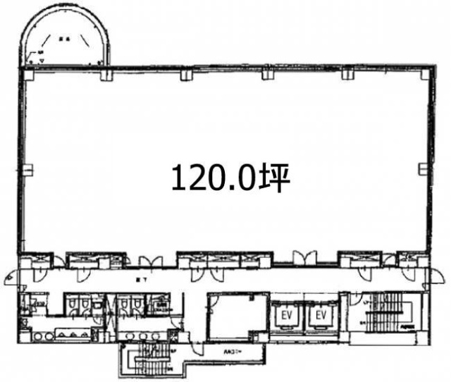 フジキカイ広尾ビル8F 間取り図